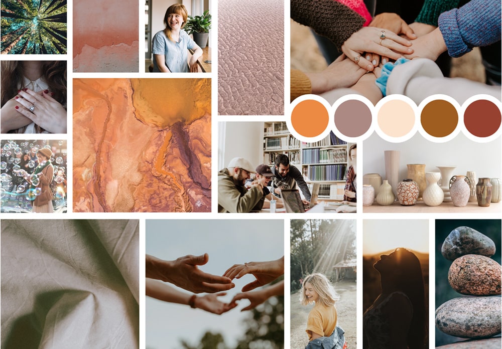 Moodboard voorbeeld Moodboard voorbeeld