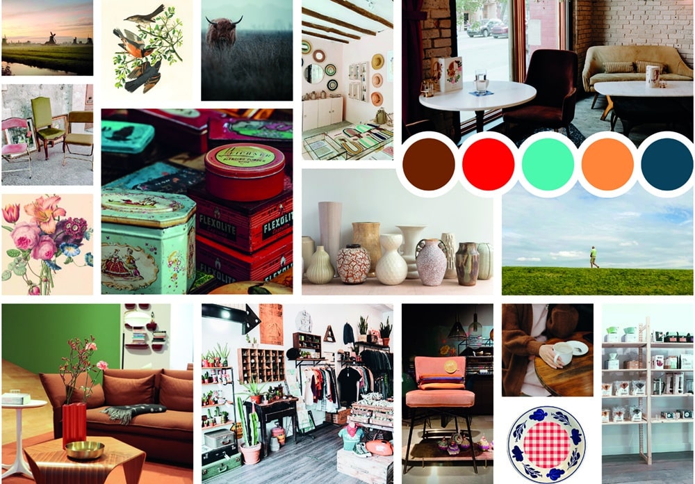 Moodboard voorbeeld Moodboard voorbeeld