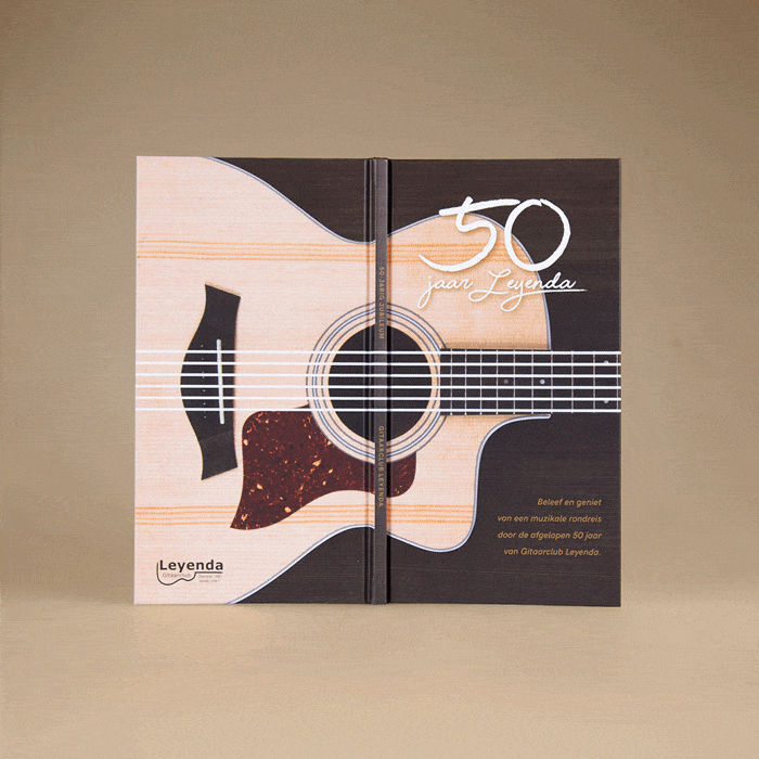 Boek ontwerp - Gitaarclub Leyenda Zeeland Boek ontwerp - Gitaarclub Leyenda Zeeland