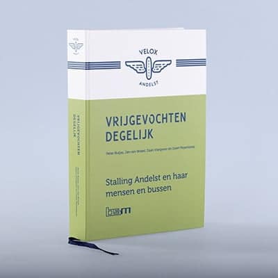 Boek ontwerp - Vrijgevochten Degelijk