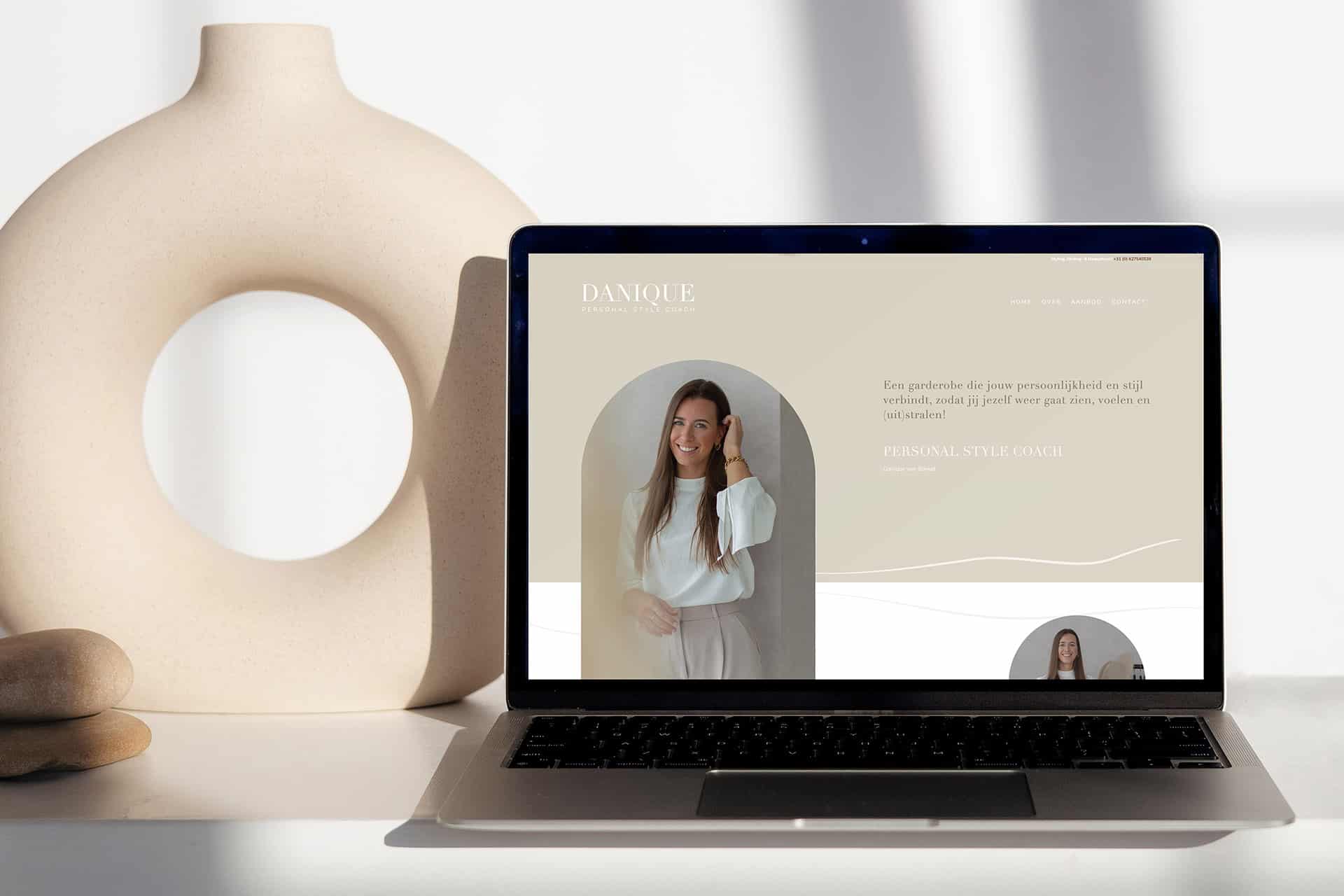 Webdesign Danique Personal Style Coach