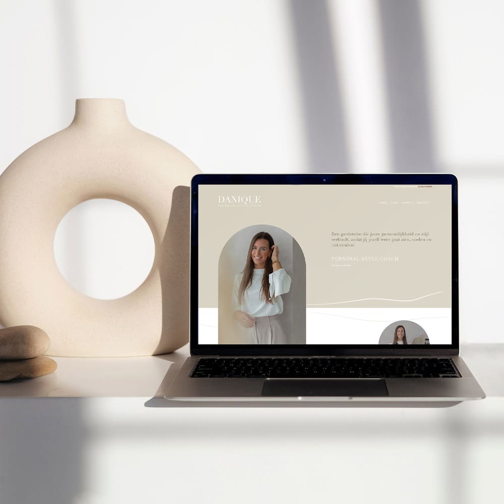 Webdesign Danique Personal Style Coach